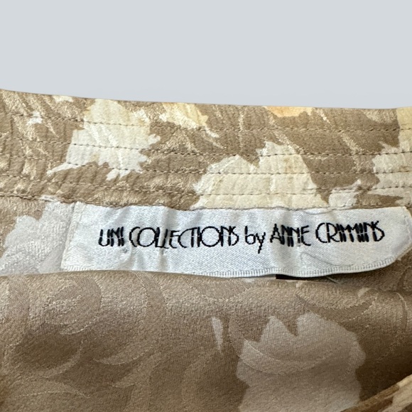 Uni Collections by Anne Crimmins Silk Patchwork Midi Skirt - Picture 6 of 7